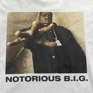 Notorious BIG Preowned Medium Band T-shirt